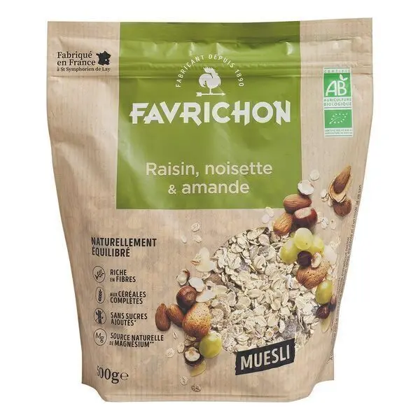 Muesli Raisin Hazelnut Gluten-free