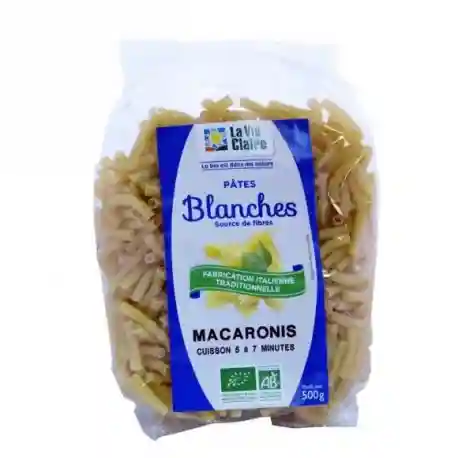 Macaroni blanc 500g - La Vie Claire
