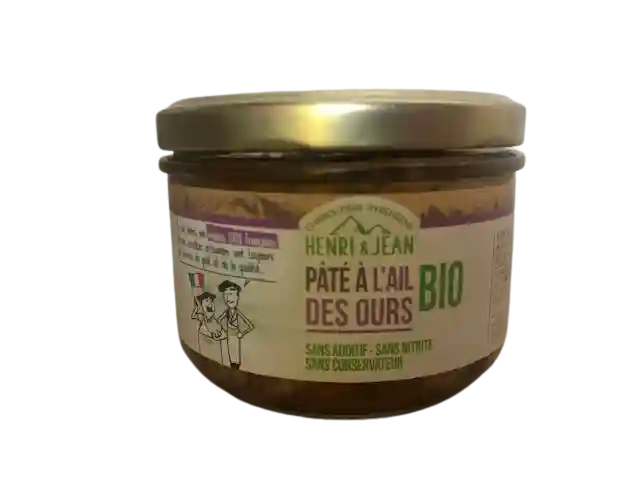 Pâté de porc à l'ail des ours 180g - Henri & Jean