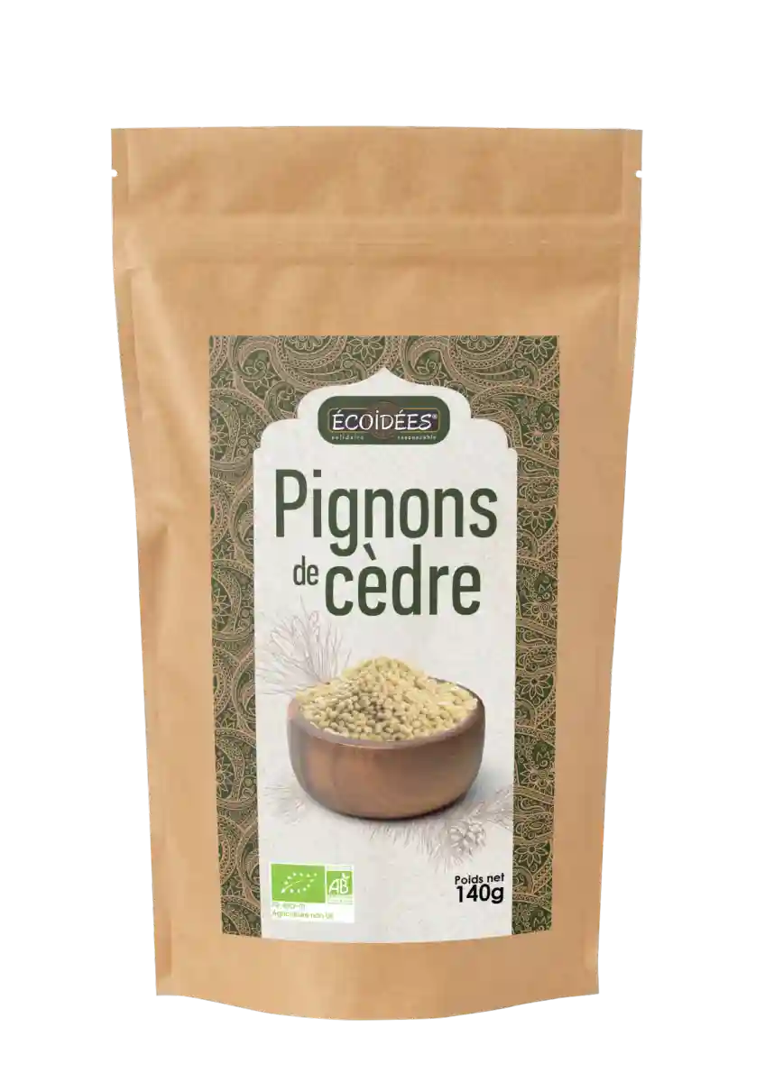 Cedar pine nuts 140g - Ecoidées