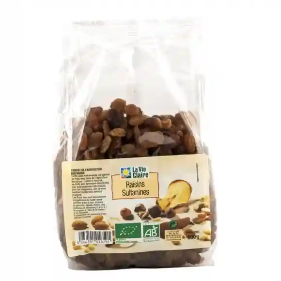 Sultana raisins 500g - La Vie Claire