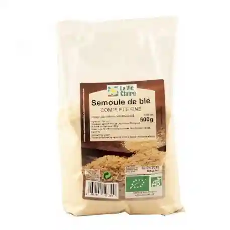 Semoule de blé complet fine 500g - La Vie Claire