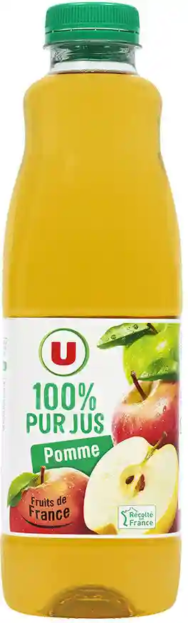 Jus de pomme 100% U