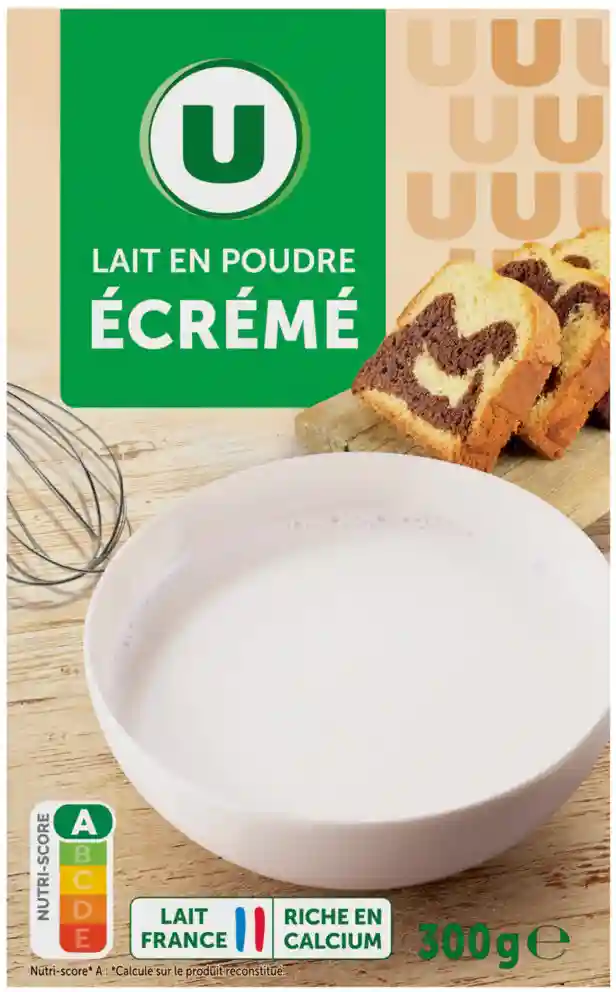 Lait écrémé en poudre U