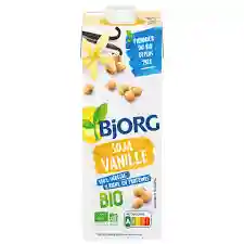 Lait de soja vanille bio Bjorg 
