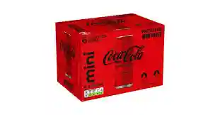 Coca Cola zero cannettes mini 6*20cl